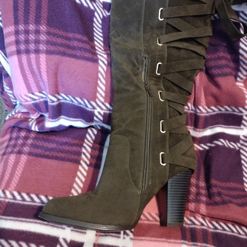 Knee high boots